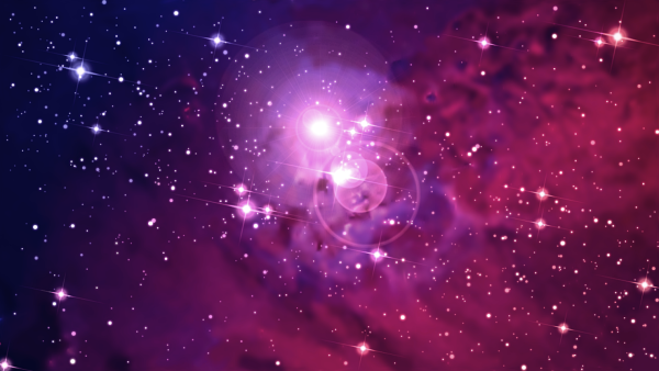 Фиолетовый космос