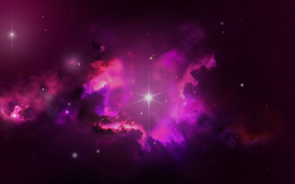 Фиолетовый космос