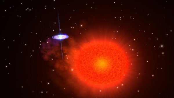 Звезда сверхгигант Антарес