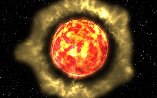 Красные сверхгиганты звезды