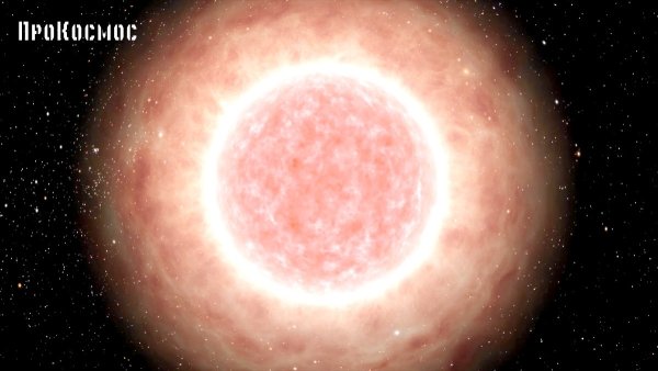 Красный гигант звезда Бетельгейзе