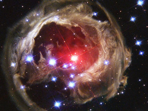 Звезда v838 единорога