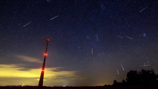 Метеоры Персеиды