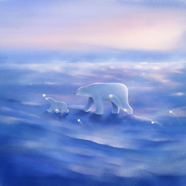 Созвездие большая Медведица на Звездном небе