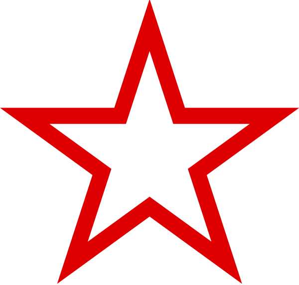 Красная пятиконечная звезда