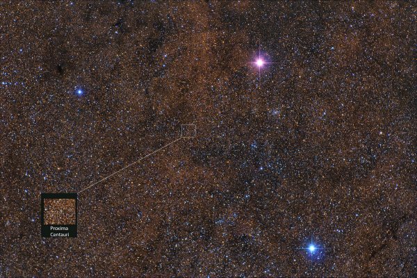 Проксима Центавра Хаббл