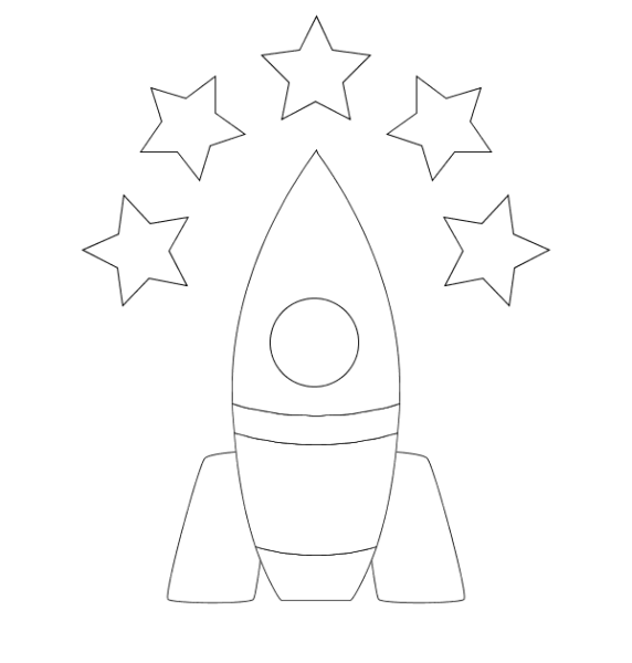 Ракеты и космонавты космос для малышей