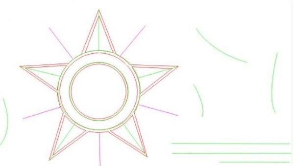 Поэтапное рисование 9 мая