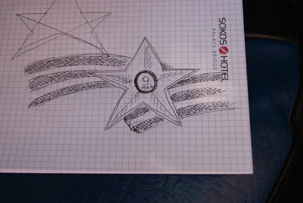 Рисунки в тетрадках по клеточкам к 9 мая