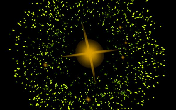 Звезды анимация