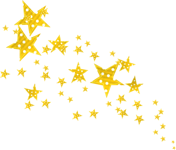 Звездочки на прозрачном фоне