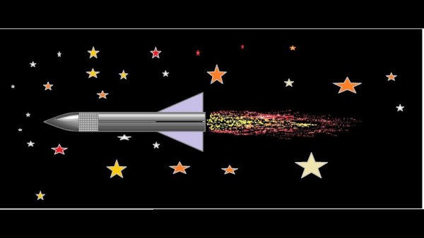 Ракета в паинте