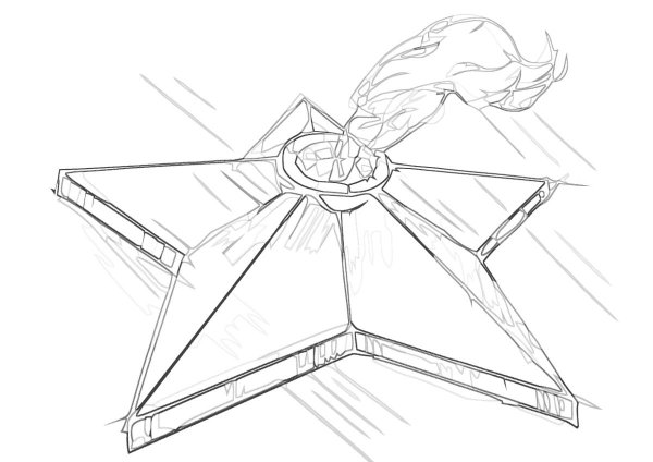 Звезда Отечественная война рисунок