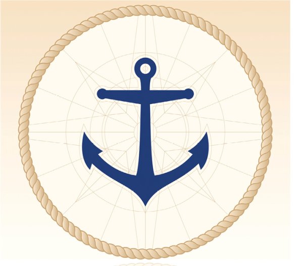 Моряк с якорем