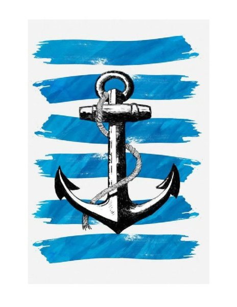 Якорь стилизованный