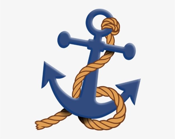 Якорь мультяшный