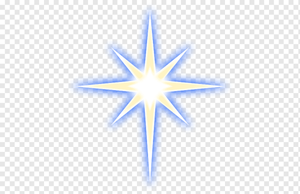 Небесные звезды на прозрачном фоне