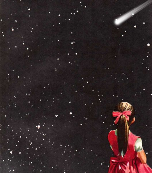 Звезда падает с неба