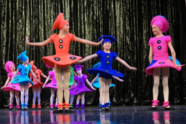 Маленькие дети танцуют хип-хоп