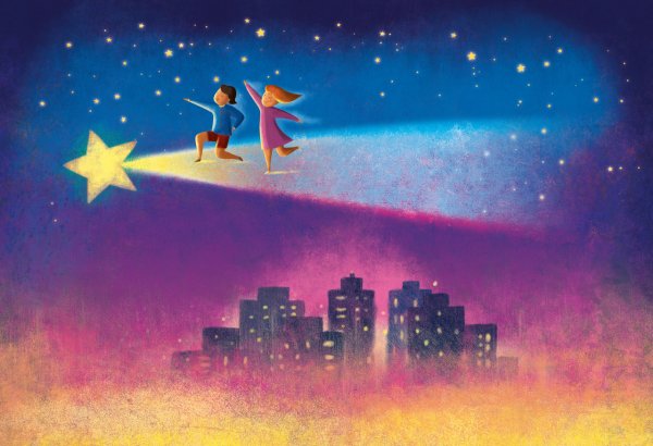 Спокойной ночи звездопад