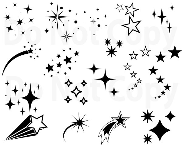 Векторные звездочки