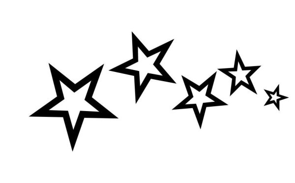 Тату звездочки эскизы