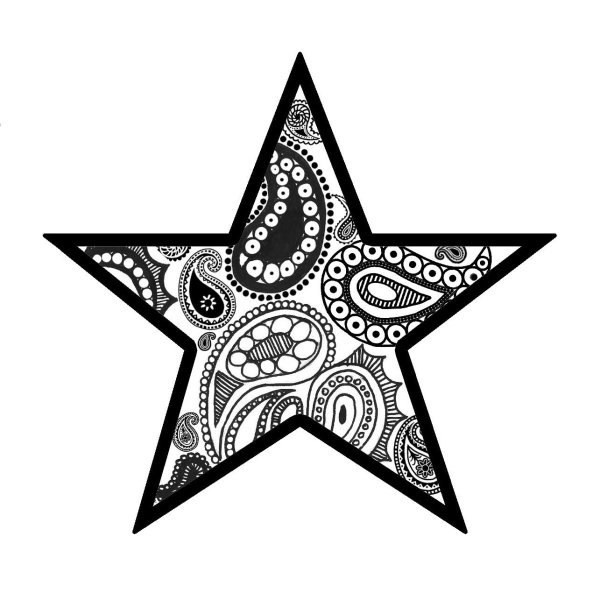 Звезда рисунок
