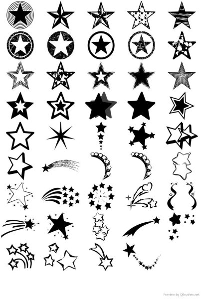 Тату звездочки