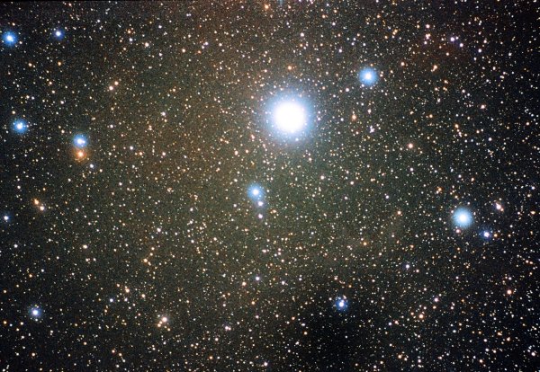 Крабовидная туманность в созвездии тельца