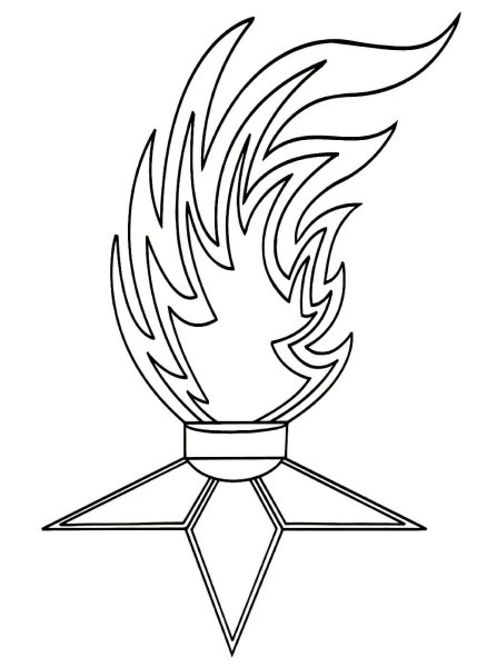 Трафареты на окна к 9 мая