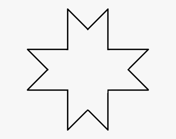 Мусульманский символ восьмиконечная звезда