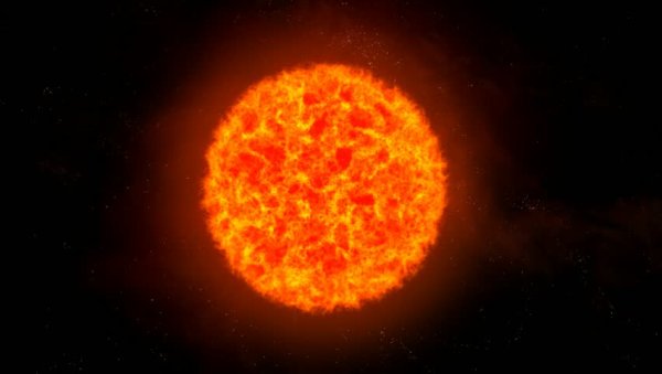 Звезда сверхгигант Антарес