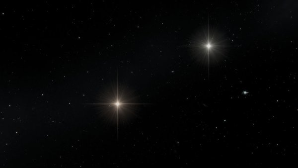 Темное небо со звездами