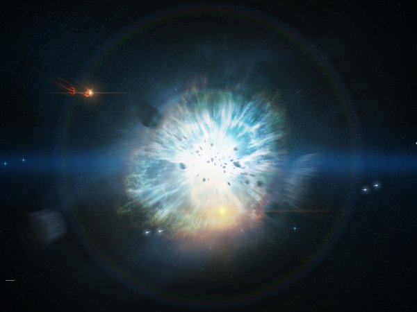 NS 1054 Сверхновая