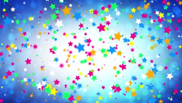 Фон со звездами детский