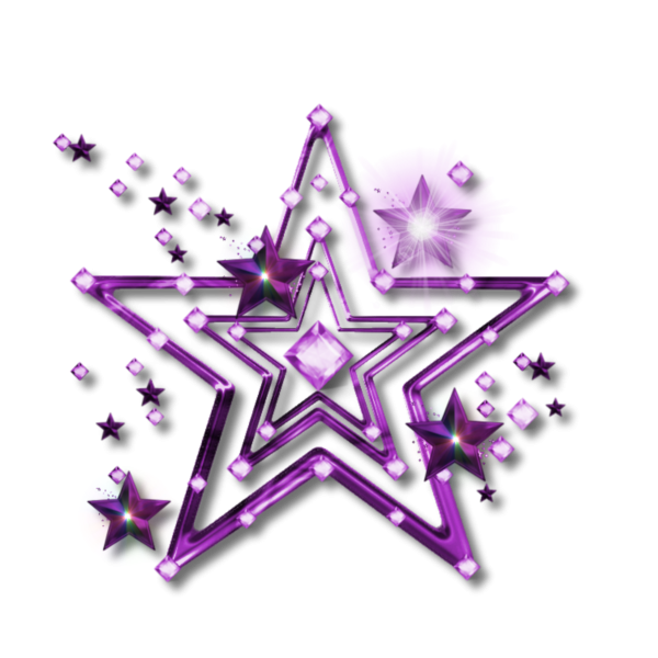 Блестки звездочки