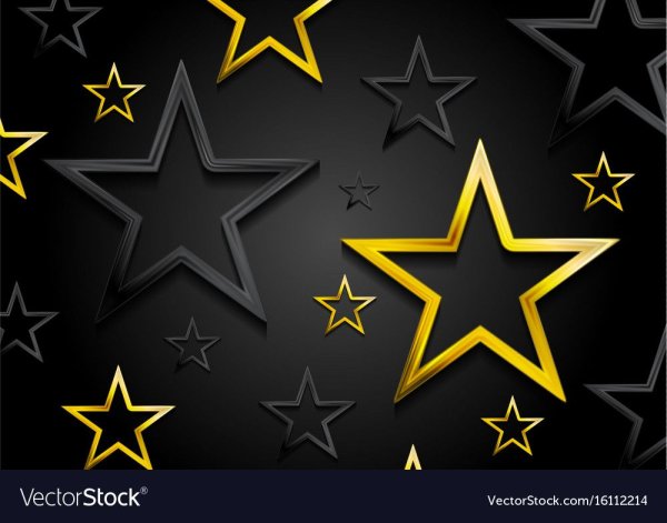 Звезды на черном фоне