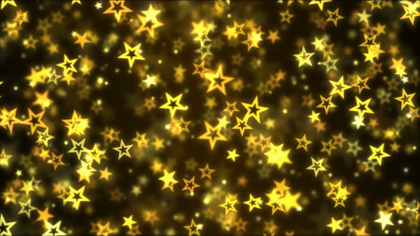 Звезды на черном фоне