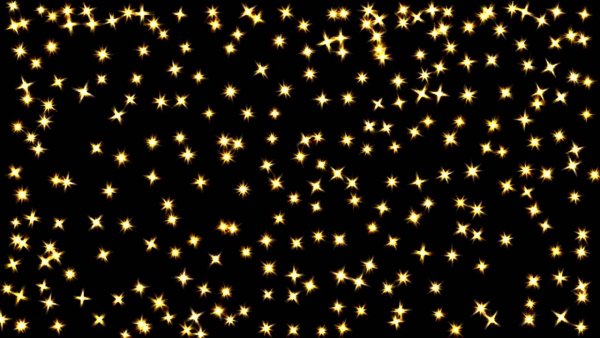 Звездочки на черном фоне