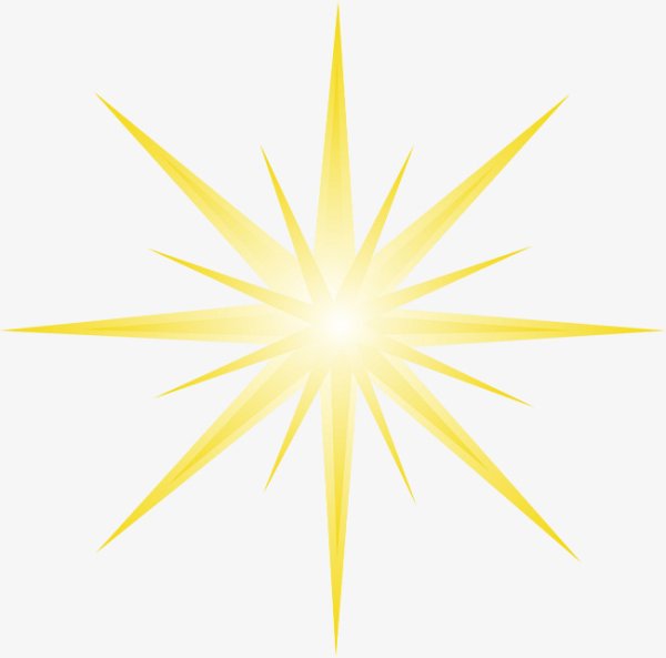 Звезда с лучами вектор