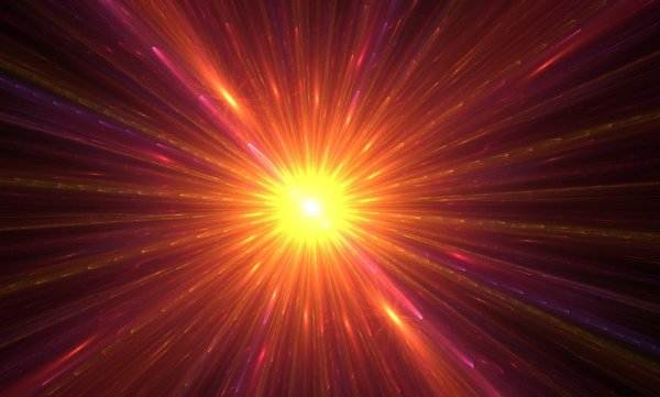 Свечение солнца