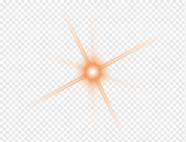 Желтые блики на прозрачном фоне