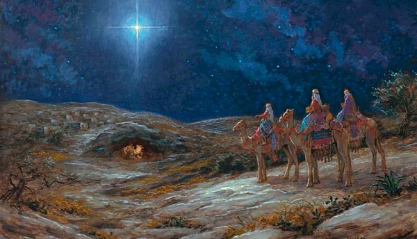 Рождество Вифлеемская звезда волхвы