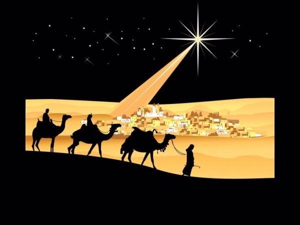 Волхвы в пустыне