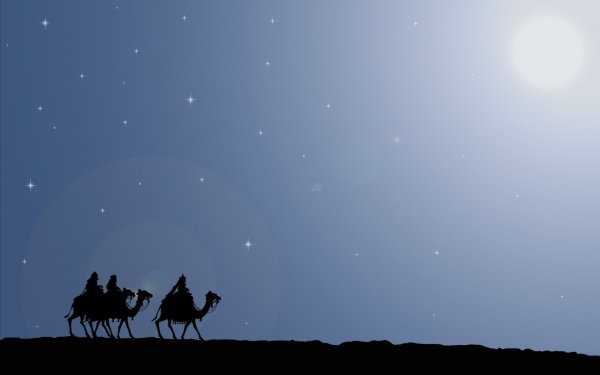 Икона волхвы в Вифлееме и звезда