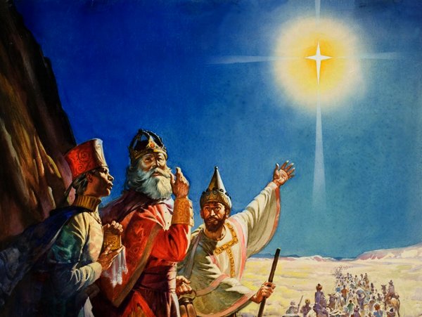 Рождественская звезда волхвы