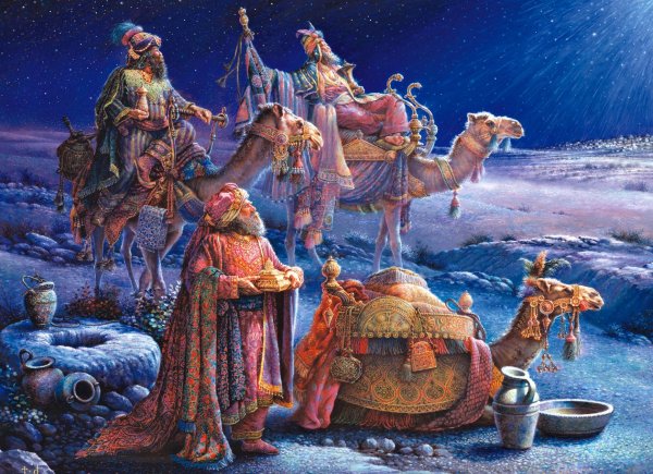 Три царя волхвы Вифлеем