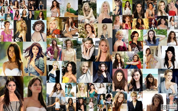 Знаменитости коллаж