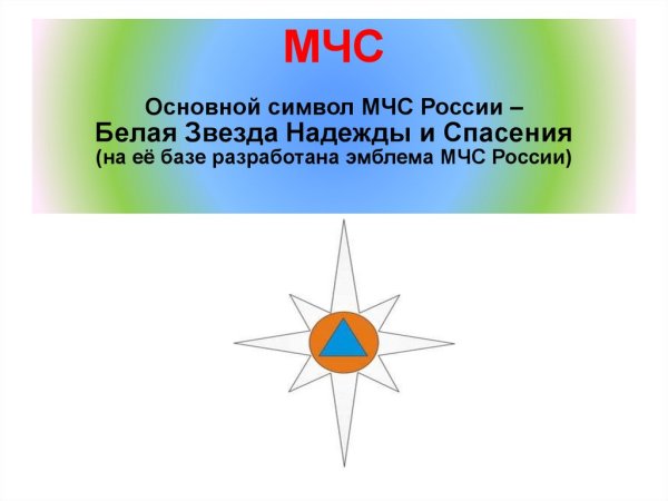 Гербы символика МЧС России