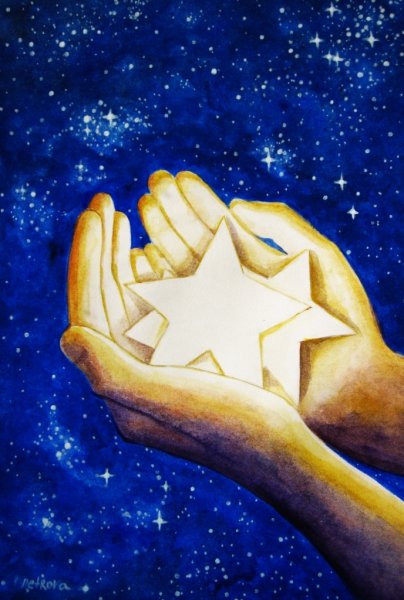 Сердечко руками